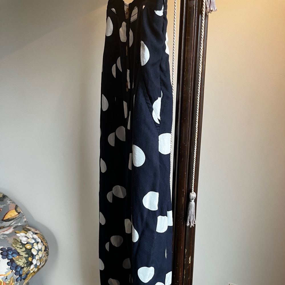 Maeve Black & White Polka Dot Skirt - Picture 8 of 15